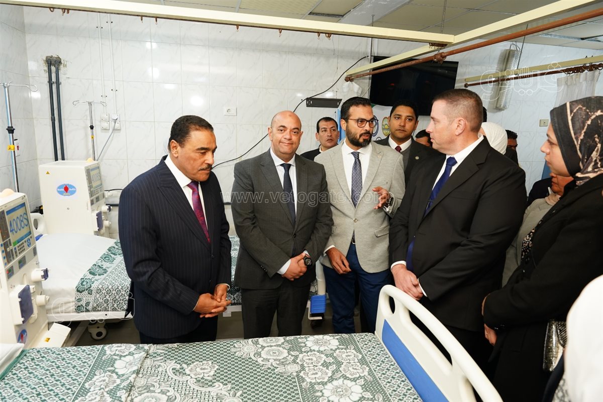 محافظ مطروح يفتتح أعمال تطوير وحدة الغسيل الكلوي بالمستشفى العام&nbsp;