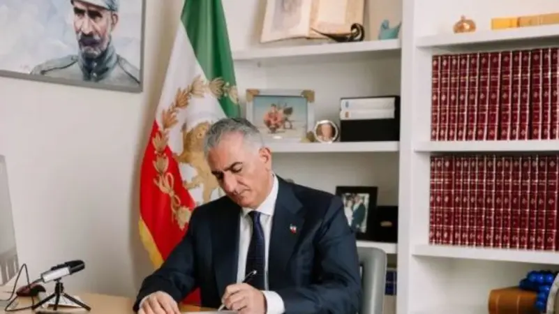 نجل شاه إيران رضا بهلوي