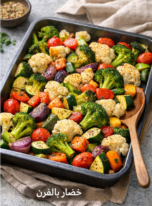 صينية خضار مشوية