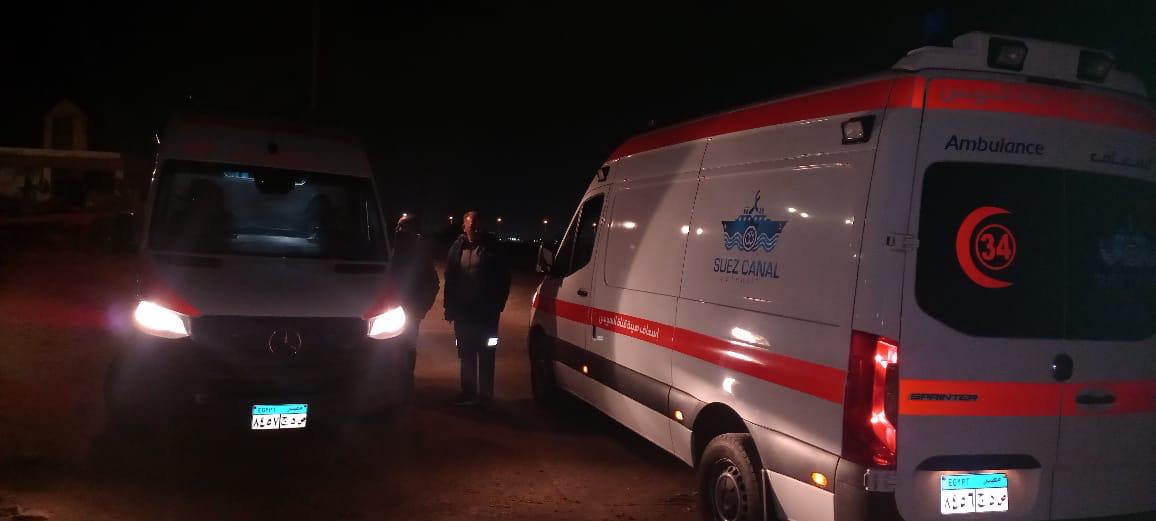 جانب من عملية الإغاثة، فيتو