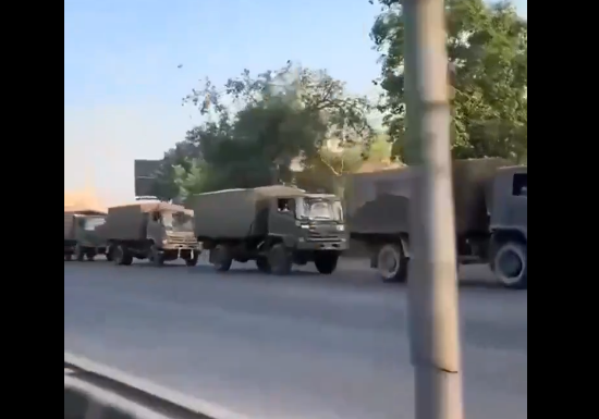 حشود عسكرية ضخمة على حدود إيران، فيتو