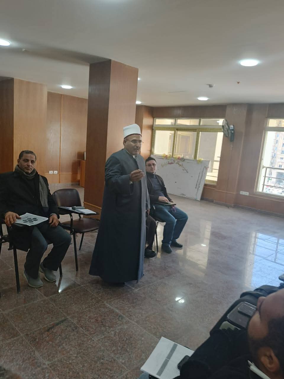 جانب من الاجتماع، فيتو&nbsp;