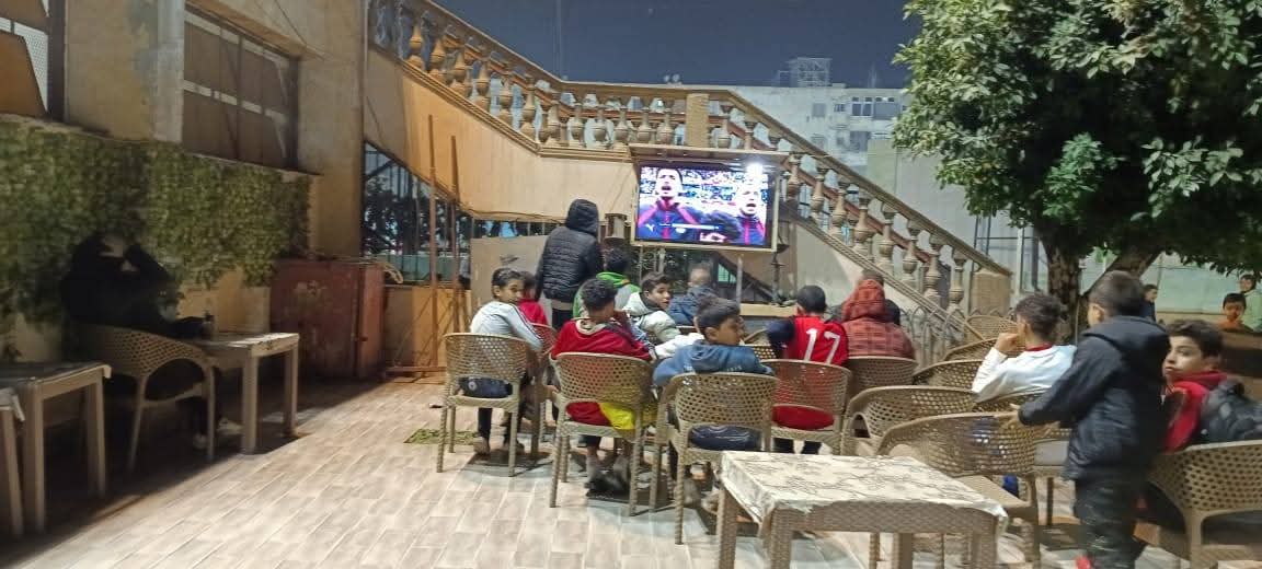 الاطفال الصغار في مقدمة مشجعي المنتخب &nbsp;بالقليوبية،فيتو&nbsp;