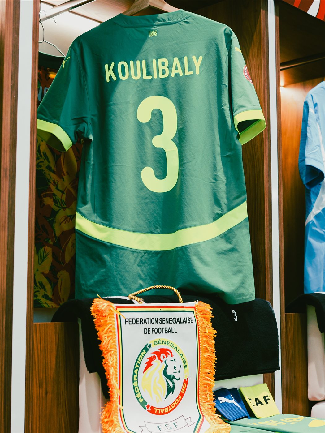 غرف ملابس مصر والسنغال قبل مواجهة نصف نهائي أمم أفريقيا