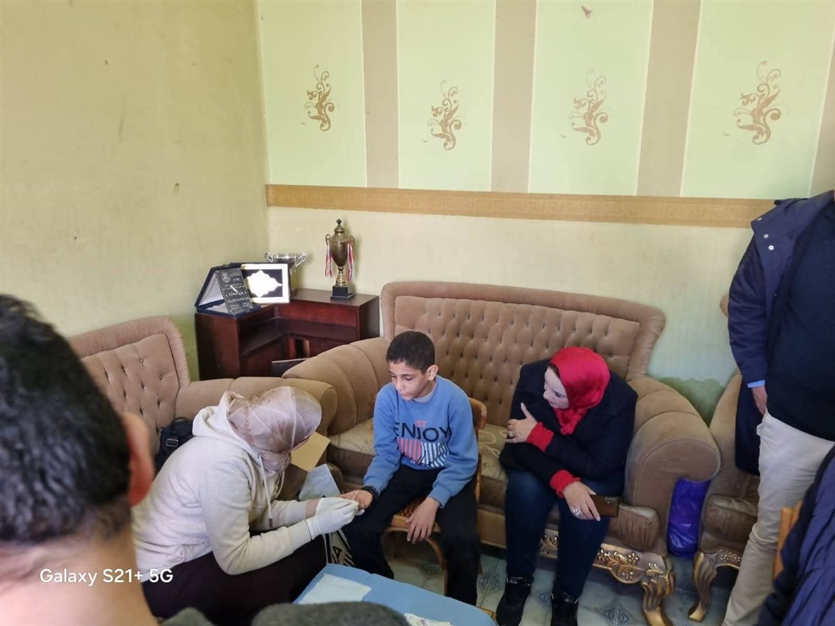 التامين الصحي يجري فحصا طبيا شاملا لابناء مؤسسة تربية البنين بفارسكور