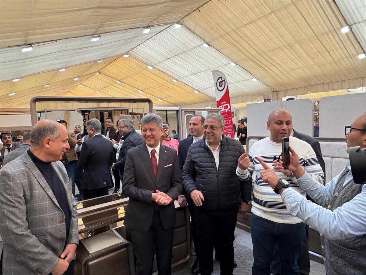 افتتاح معرض اوكازيون دمياط للاثاث بالمنيا&nbsp;