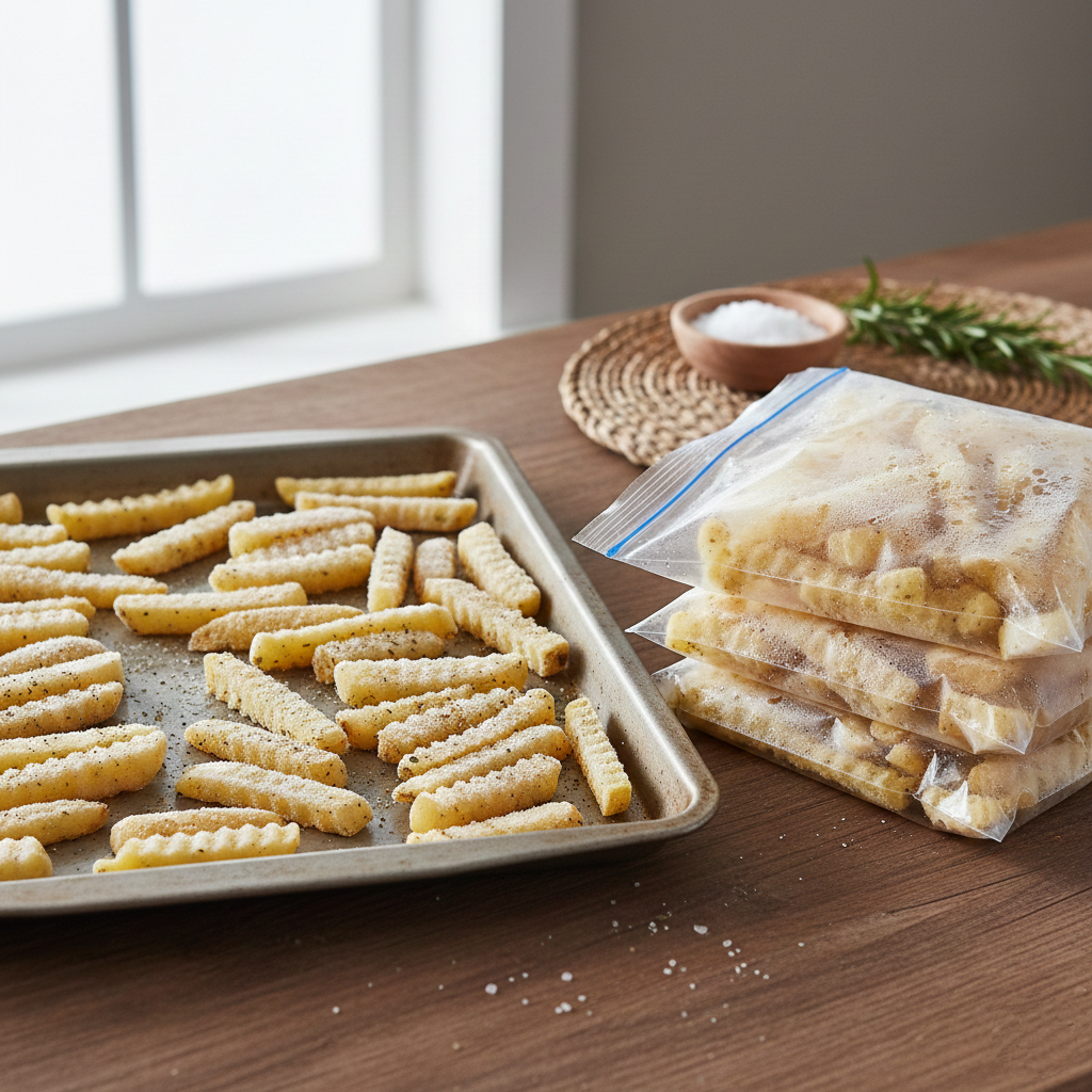 خطوات تفريز البطاطس