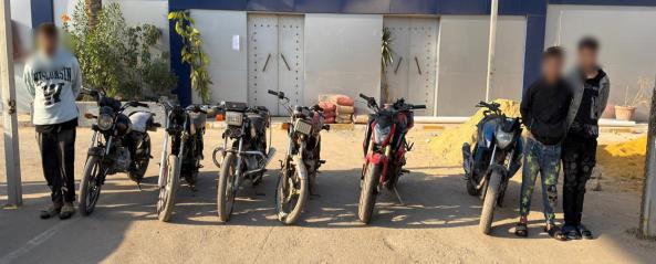 سقوط 9 لصوص لإرتكاب جرائم سرقات العقارات والهواتف والدراجات النارية بالقاهرة&nbsp;