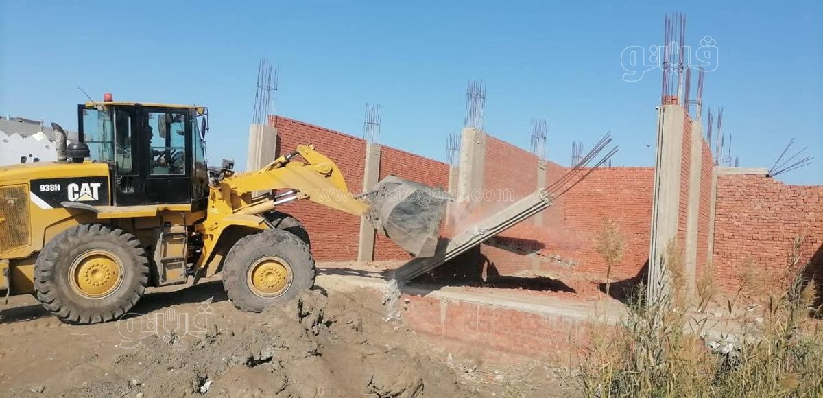 إزالة 6 مبانٍ من التعديات على الاراضي ببورسعيد، فيتو