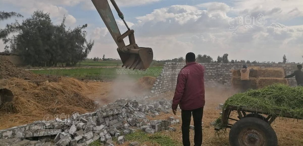 إزالة 6 مبانٍ من التعديات على الاراضي ببورسعيد، فيتو&nbsp;