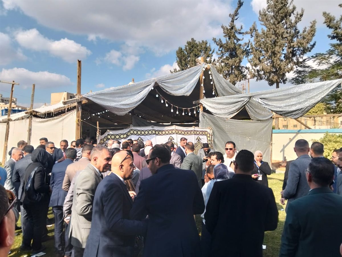 جانب من انتخابات نقابة المحامين في محافظة الإسماعيلية، فيتو