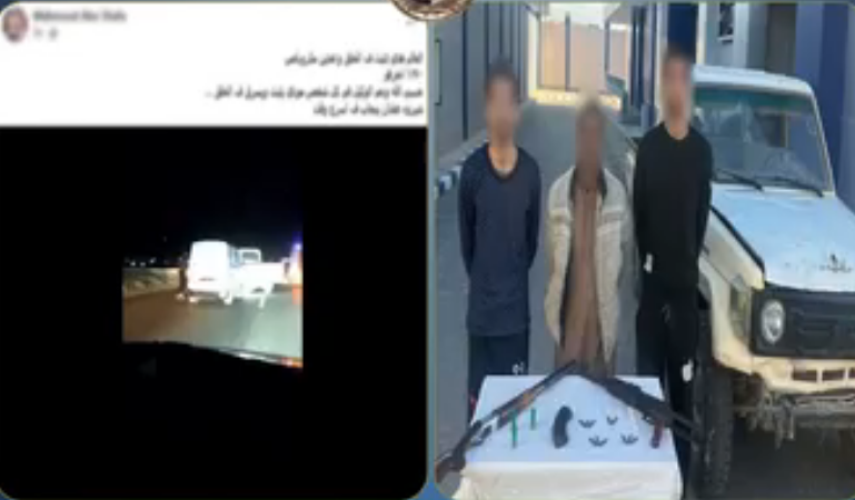 فيديو يقود الشرطة لضبط عصابة مسلحة سرقة سيارة ميكروباص وأموال قائدها بمطروح