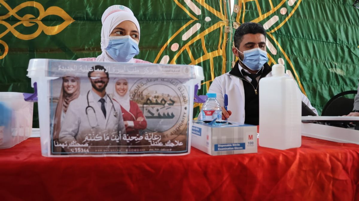 جانب من متابعة فاعليات الحملة،فيتو