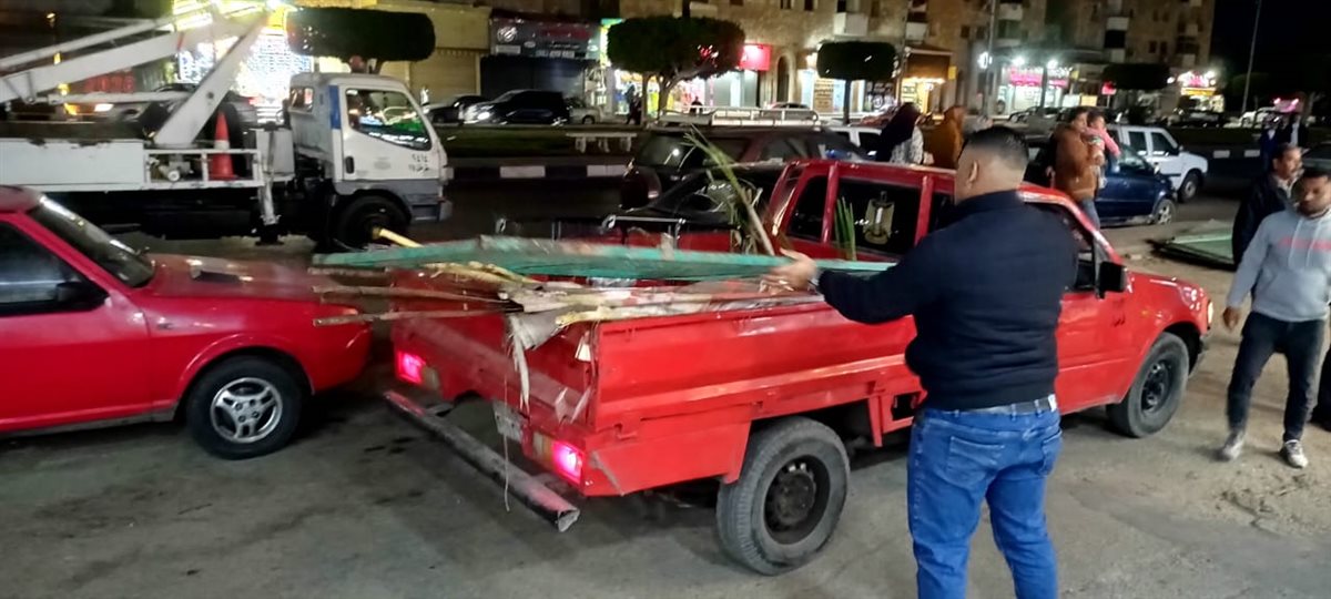 جانب من حملة الازالات، فيتو