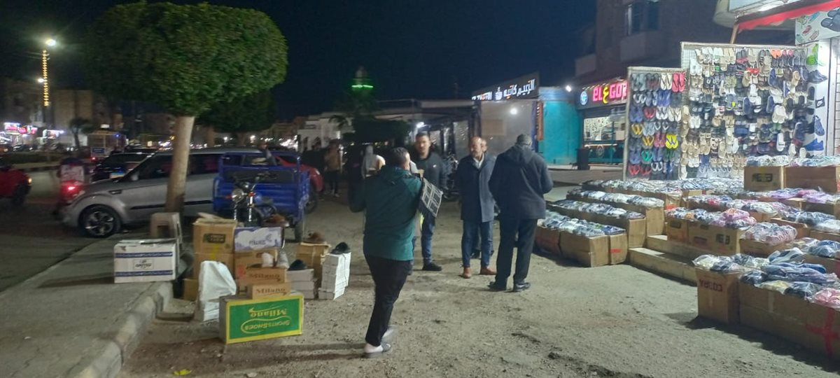 جانب من حملة الازالات، فيتو