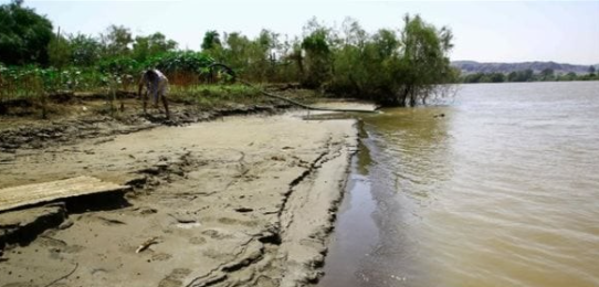 تراجع منسوب النيل الأزرق، فيتو