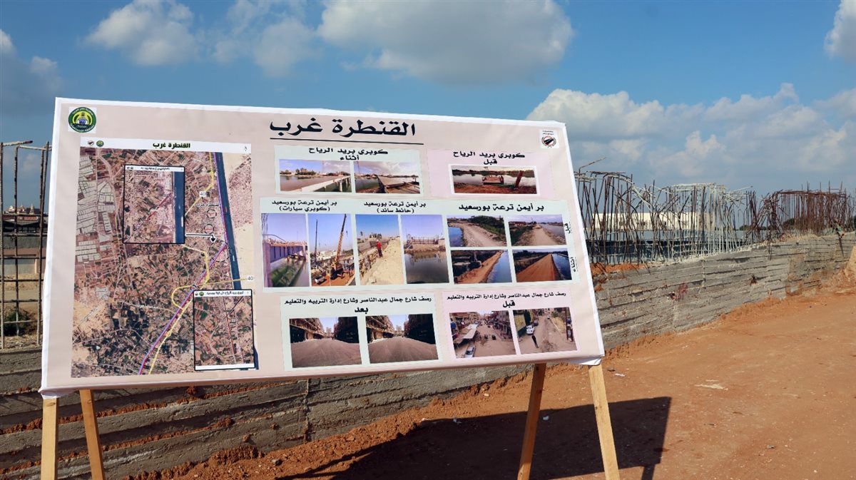 جانب من تفقد المشروع، فيتو