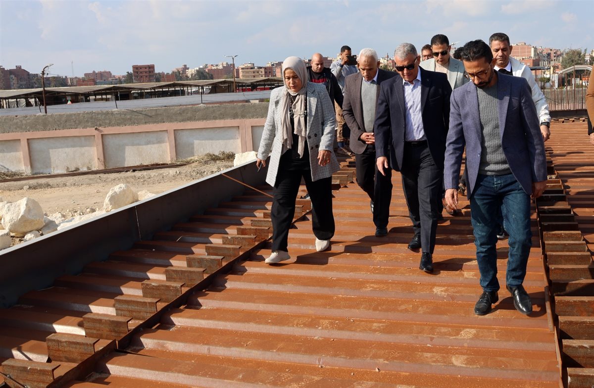 جانب من تفقد المشروع، فيتو