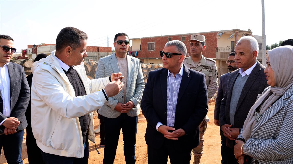 جانب من تفقد المشروع، فيتو