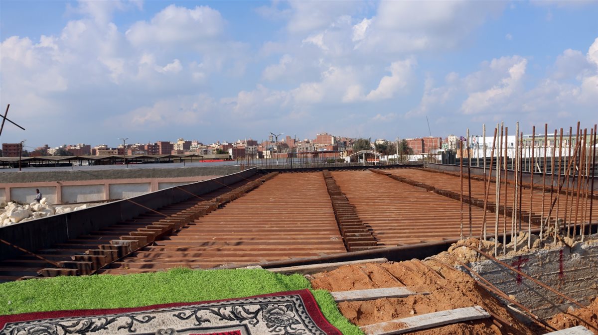 جانب من تفقد المشروع، فيتو