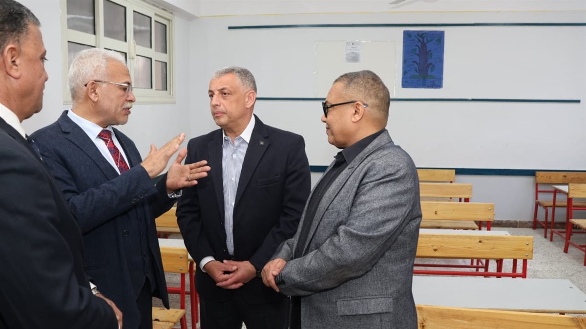 جانب من مراسم الافتتاح بمدرسة التحرير &nbsp;بالقنطرة غرب، فيتو