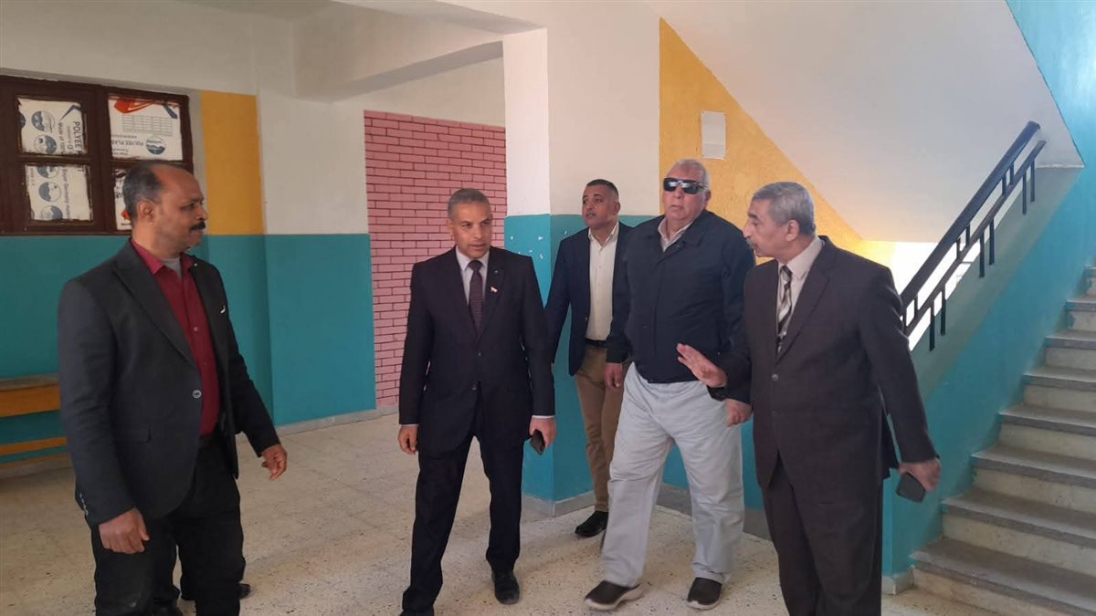 الزملوط يتابع سير امتحانات الشهادة الإعدادية&nbsp;