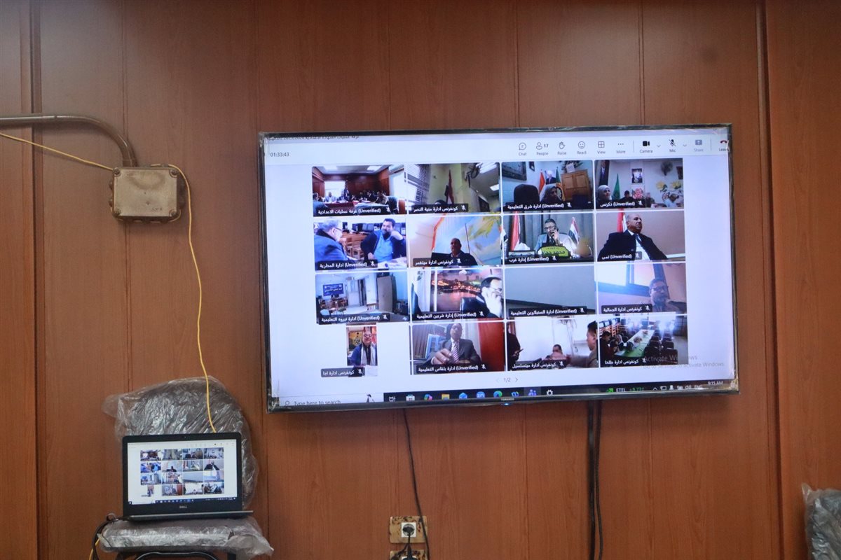 وكيل التعليم بالدقهلية يتابع امتحانات الشهادة الإعدادية&nbsp;