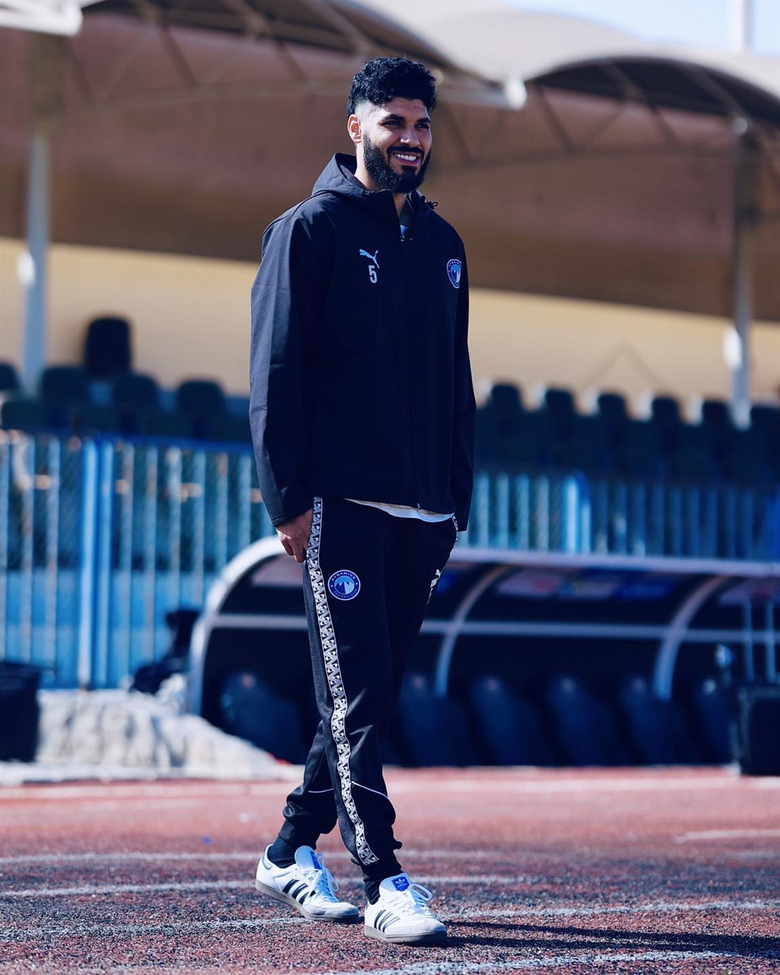 &nbsp;وصول فريق بيراميدز الي استاد خالد بشارة لمواجهة الجونة&nbsp;