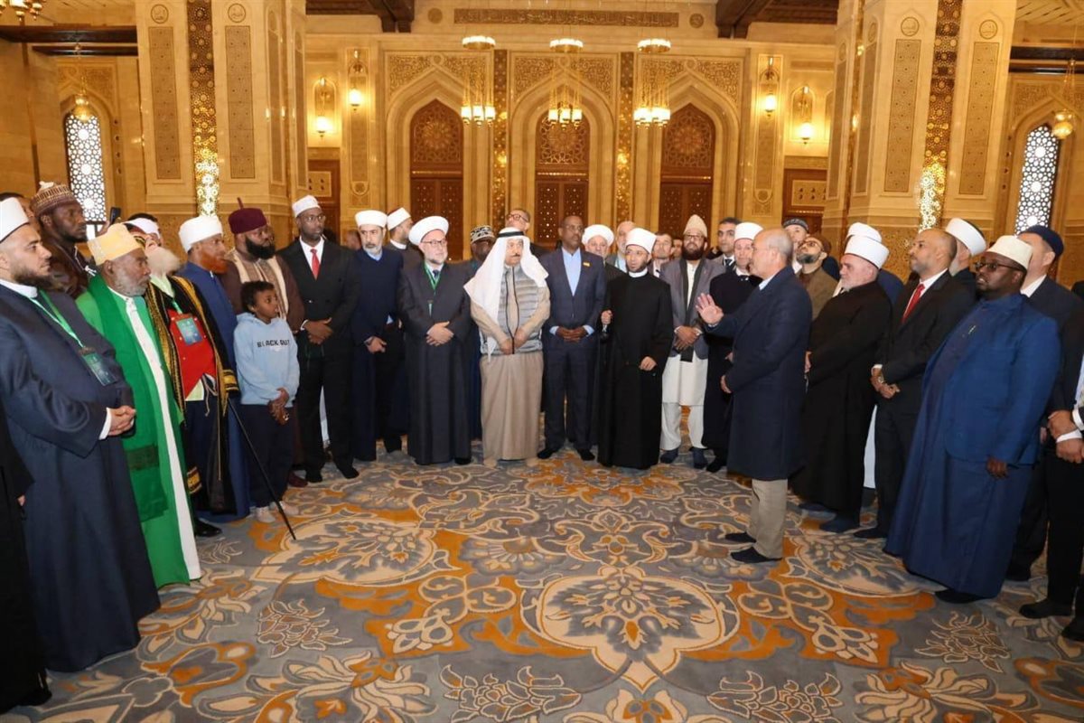 وزير الأوقاف يصطحب وفود مؤتمر الأعلى للشئون الإسلامية في زيارة لمسجد مصر الكبير &nbsp;&nbsp;