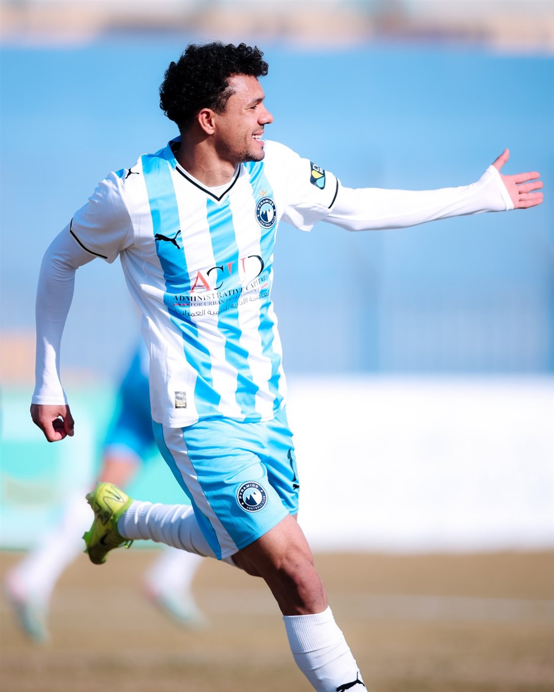 بيراميدز يتقدم بثلاثية أمام الجونة في الشوط الأول