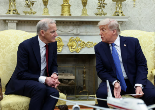 رسالة من ترامب لرئيس وزراء النرويج، فيتو