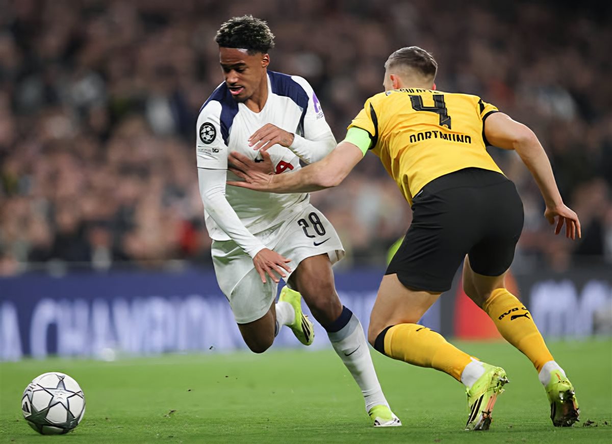 إختراقات أودوبير جناح أيمن توتنهام، فيتو