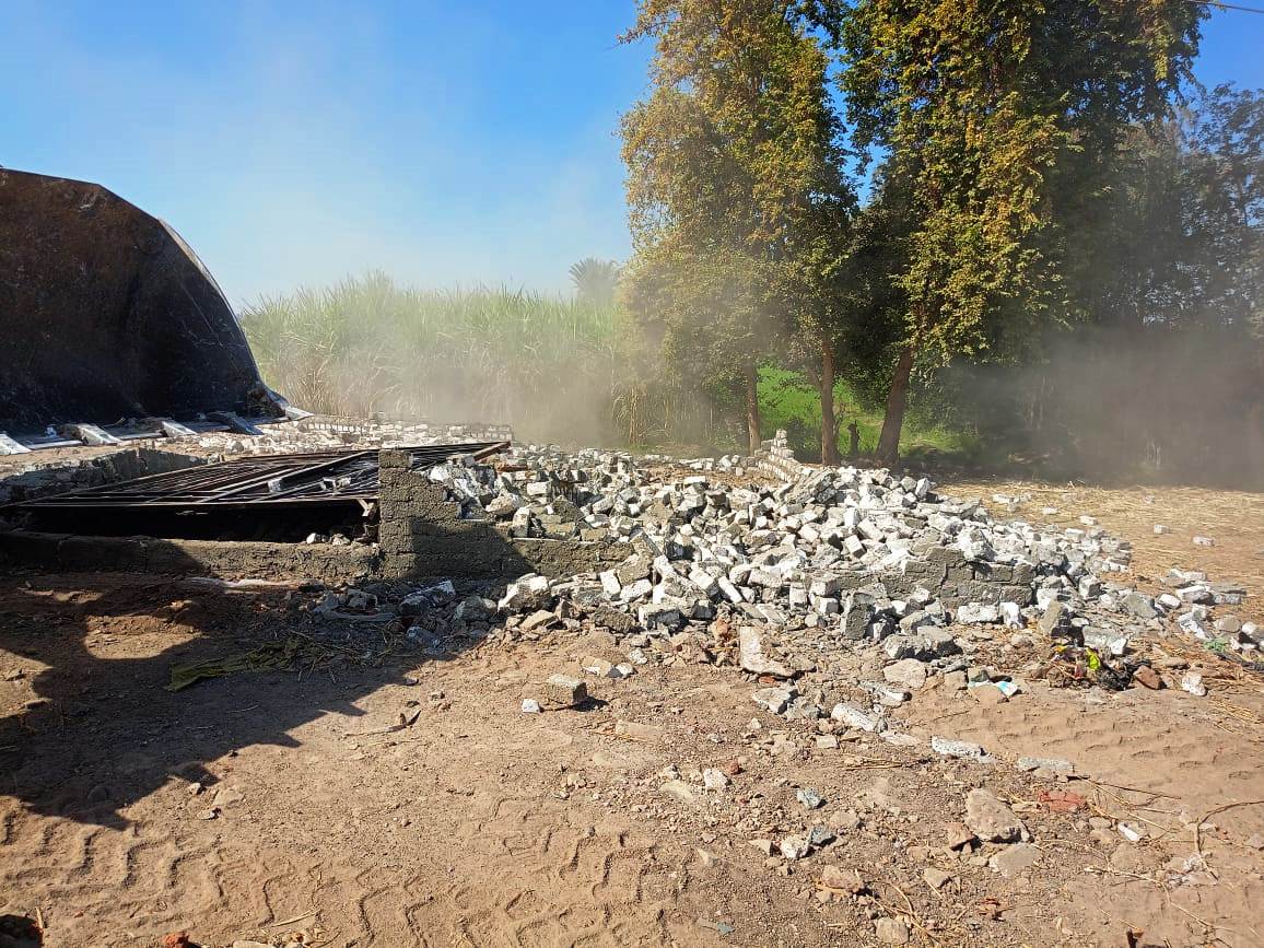 إزالة 22 حالة تعدٍ بمدن دراو والبصيلية وأسوان