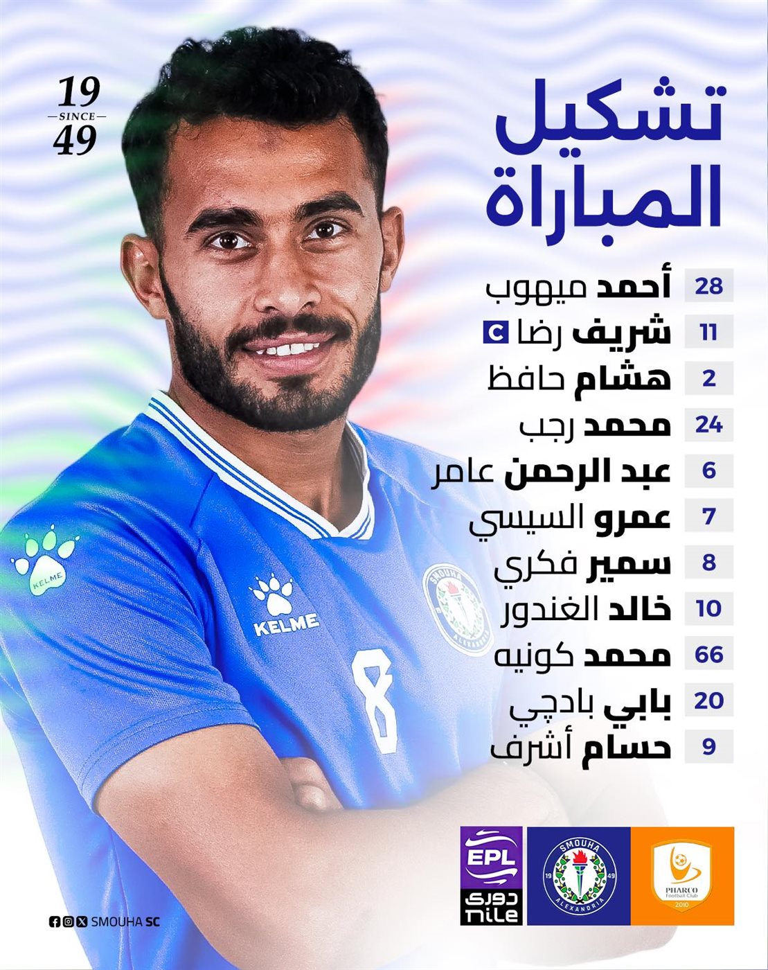 تشكيل سموحة، فيتو