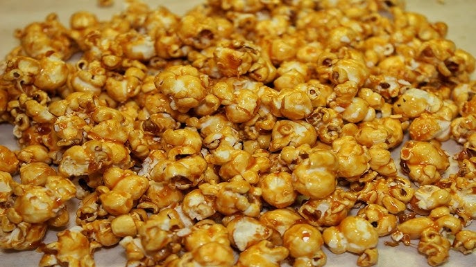 طريقة عمل الفشار بالكراميل&nbsp;