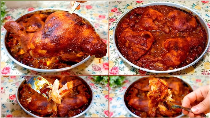 طريقة عمل أوراك الدجاج بالبصل المكرمل&nbsp;