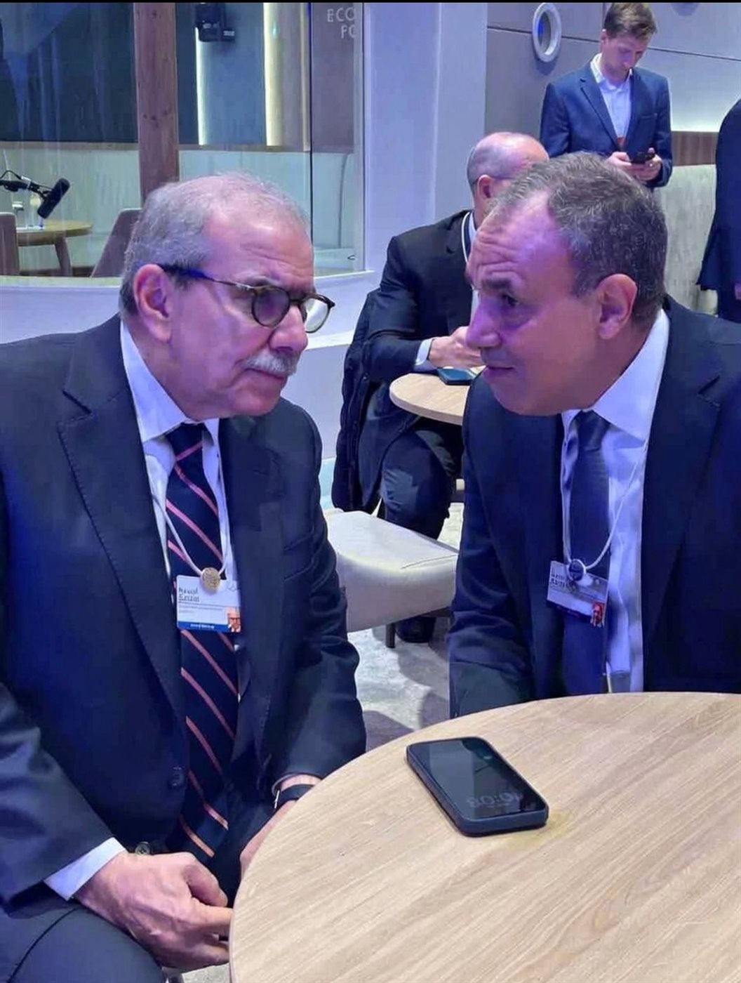 وزير الخارجية يعقد سلسلة لقاءات على هامش المنتدى الاقتصادي العالمي بدافوس