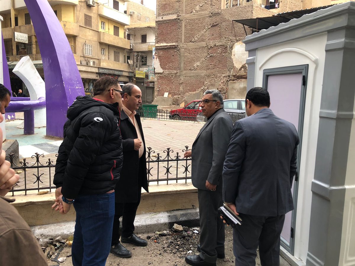 محافظ الدقهلية يتفقد أعمال النظافة بشوارع وميادين المنصورة