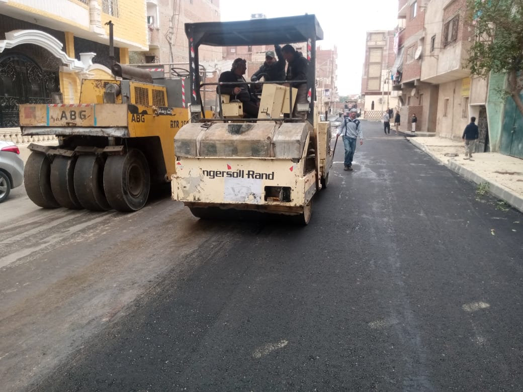 جانب من أعمال الرصف، فيتو