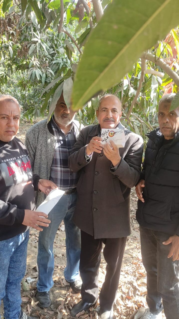 جانب من المرور على زراعات الإسماعيلية، فيتو