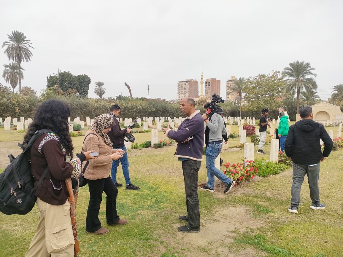 جانب من مراحل تصوير الفيديو الترويجي، فيتو