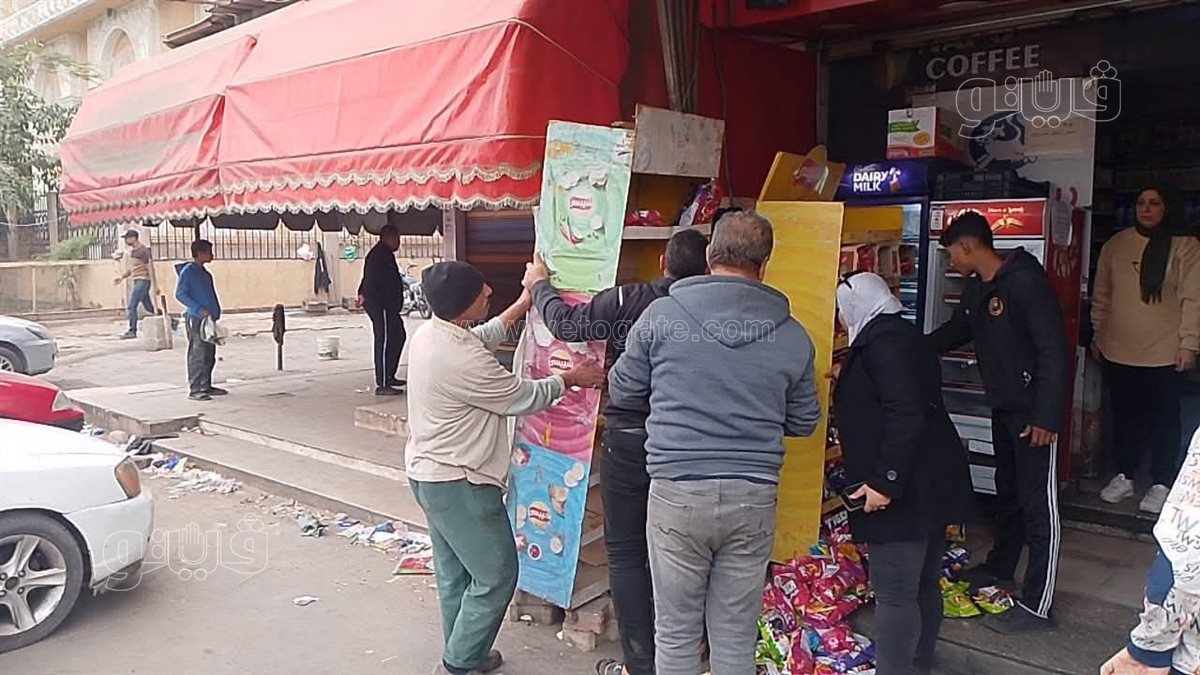 حملات لإزالة الاشغالات بعرب ومناخ بورسعيد، ڤيتو