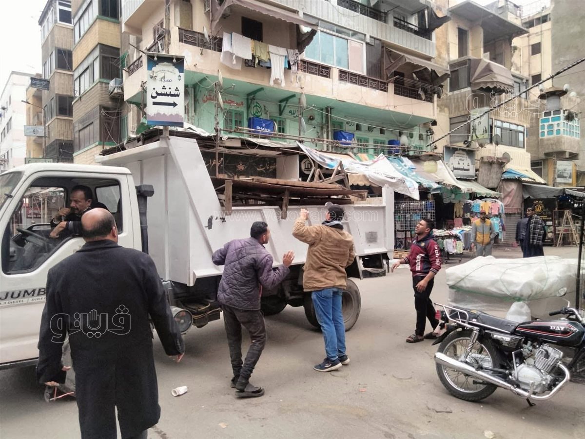 حملات لإزالة الاشغالات بعرب ومناخ بورسعيد، ڤيتو