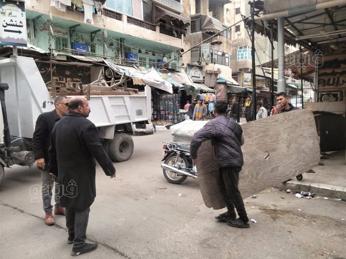 حملات لإزالة الاشغالات بعرب ومناخ بورسعيد، ڤيتو