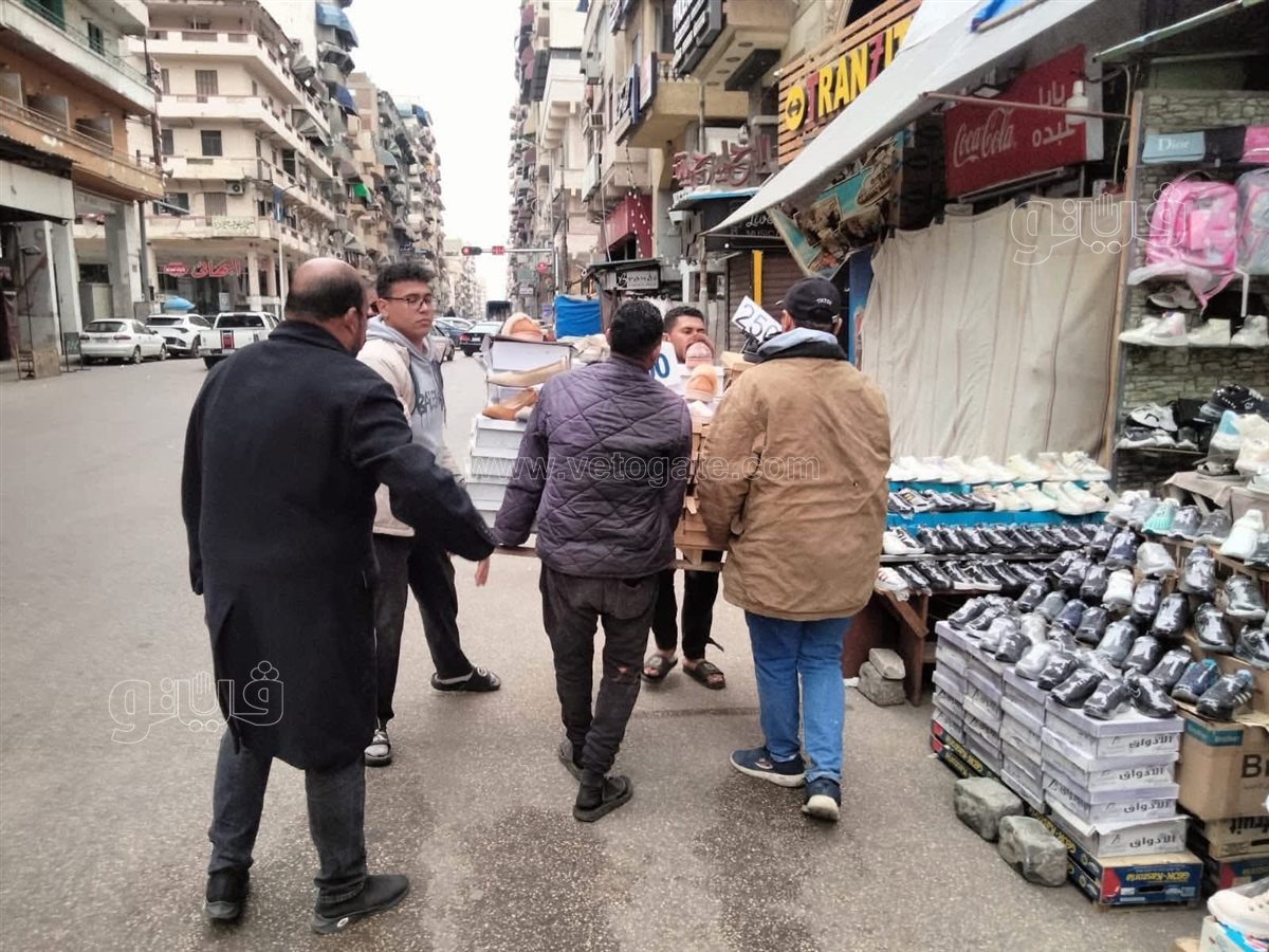 حملات لإزالة الاشغالات بعرب ومناخ بورسعيد، ڤيتو