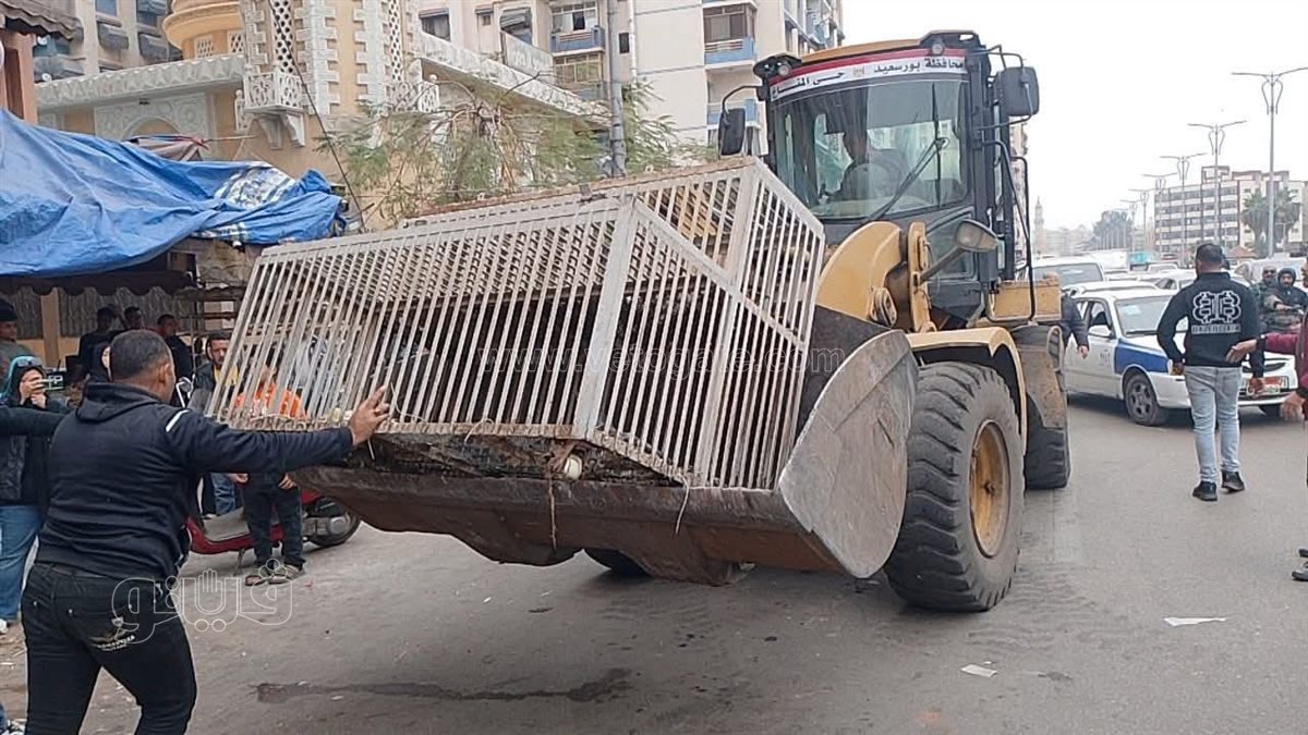 حملات لإزالة الاشغالات بعرب ومناخ بورسعيد، ڤيتو