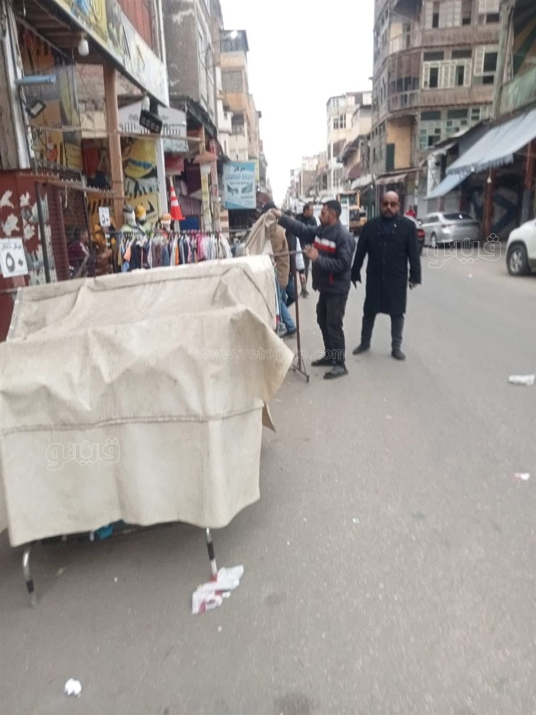 حملات لإزالة الاشغالات بعرب ومناخ بورسعيد، ڤيتو