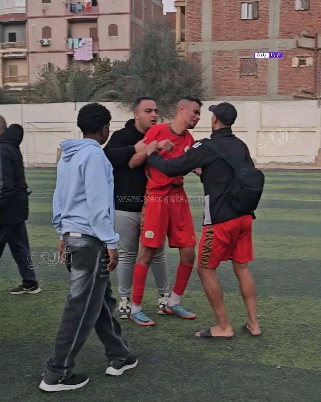 انهيار لاعبي الأخيوة،فيتو