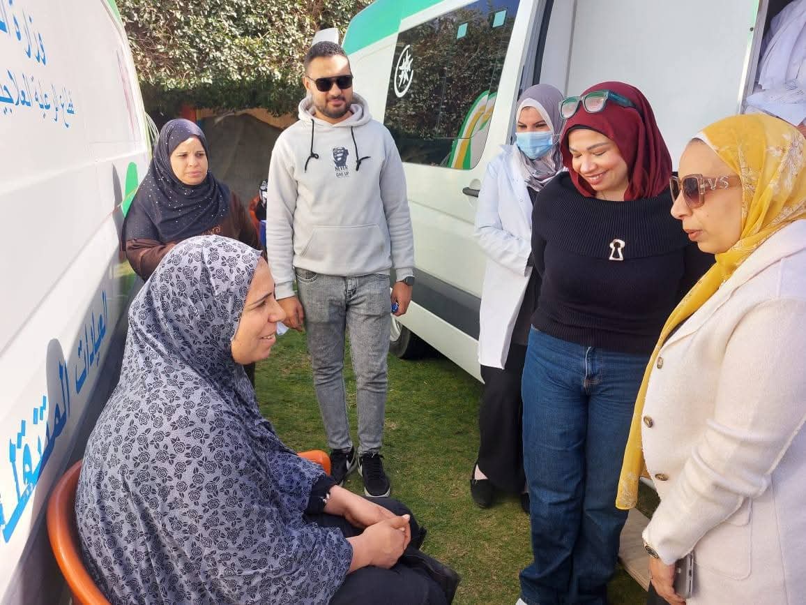 جانب من خدمات القوافل، فيتو