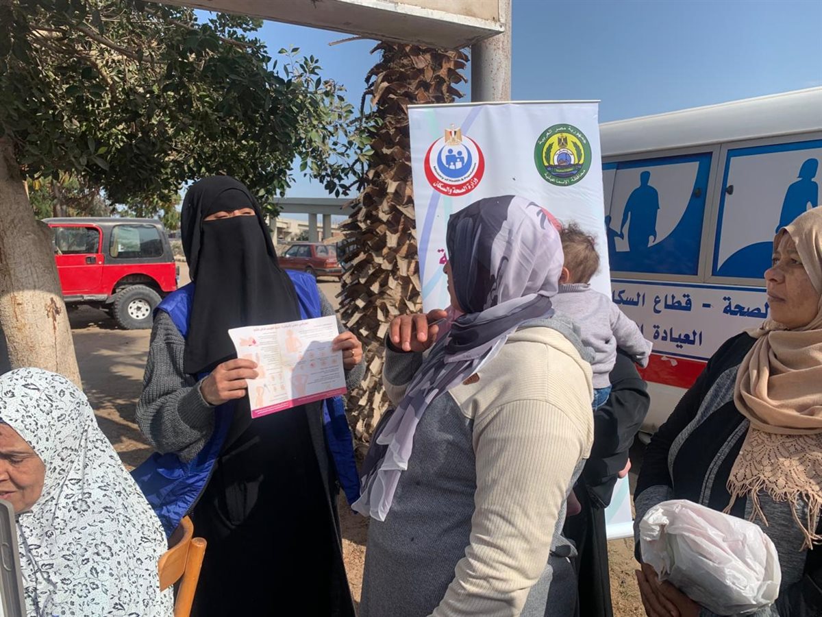 جانب من خدمات القوافل، فيتو